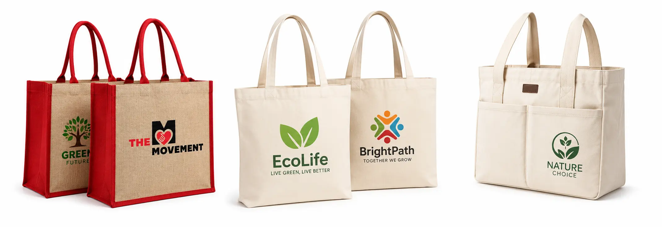 Jute Bags, Canvas Bags, Cotton Bags Manufacturers India